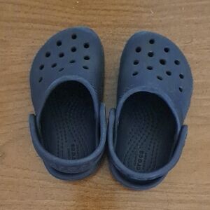 CROCS Kids Dark Blue Water Shoes